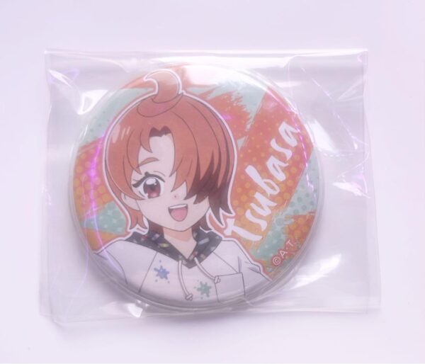 Hirogaru Sky Precure Yuunagi Tsubasa Can Badge F/S-M501 from japan Rare  Good co