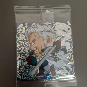 One Piece Big Pirate Seal Wafer Smoker Sgr F/S-M501 from japan Rare  Good condit