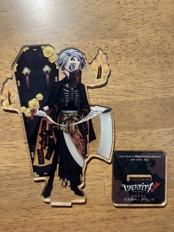 Personality 5: Acrylic Stand Coffin F/S-M501 from japan Rare  Good condition