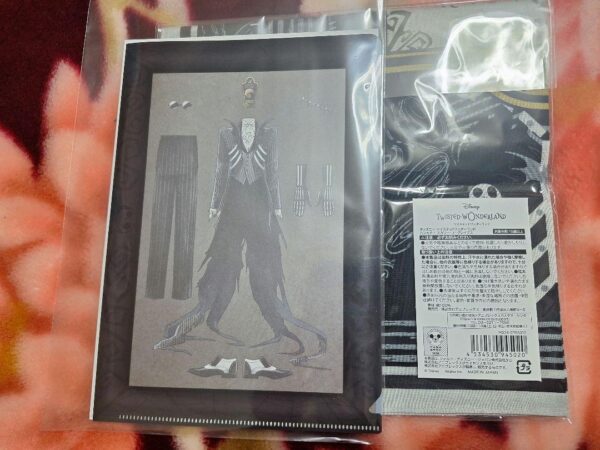 Twisted Wonderland Scully Costume Clear File Scarf Set F/S-M503 from japan Rare