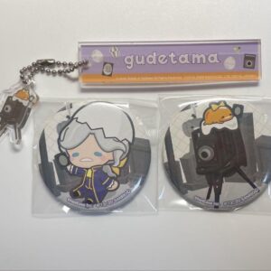 Personality 5 Photographer Sanrio Collaboration Can Badge Acrylic Keychain Gudet