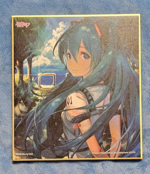 Hatsune Miku Mini Color Paper M.B F/S-M501 from japan Rare  Good condition