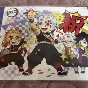Demon Slayer: Kimetsu No Yaiba Uzui Tengen Birthday Placemat Cafe Ufotabl F/S-M5