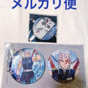 Demon Slayer Pillar Exhibition Key Visual Can Badge Set Uzui Tengen Matte F/S-M5