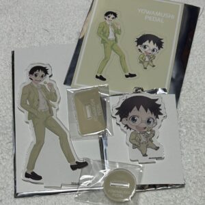 Yowamushi Pedal Favorite And Ame Acrylic Stand Goods Set Sohoku Onoda Sakamichi
