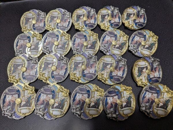 Personality 5: Black And White Impermanence Badge Xie Hey, Fan Unguru 20 Pieces