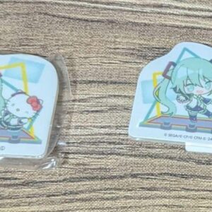 Capsule Mini Character Acrylic Clips Project Seca F/S-M501 from japan Rare  Good