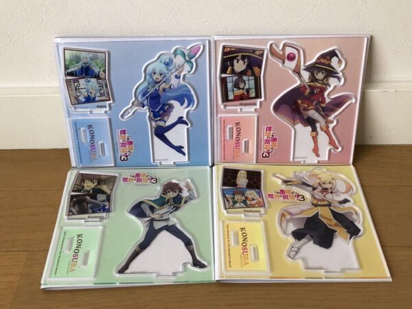 Blessings On This Wonderful World 3 Daiso Acrylic Stand Set Of 4 F/S-M503 from j