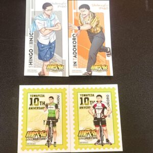 Yowamushi Pedal 10Th Anniversary Festival Admission Bonus Stickers Advance Ticke