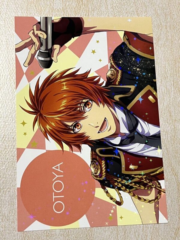 Utapuri Hologram Postcard Seriously Love Legend Star Otoya F/S-M501 from japan R