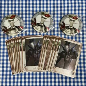 Personality V Identityv Thechara Cafe Can Badge Ripper F/S-M501 from japan Rare