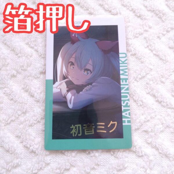 Foil Stamping Hatsune Miku Project Seka Epica F/S-M501 from japan Rare  Good con