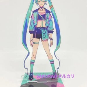 Hatsune Miku Stylish Idol Acrylic Stand F/S-M501 from japan Rare  Good condition