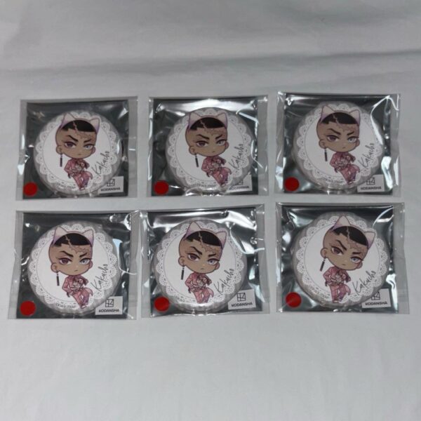 Tokyo Revengers Nanja Town Can Badge Mini Character Tsurucho F/S-M501 from japan