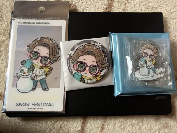 Personality 5/Lucky Child Mystery Assistant/Snow Festival F/S-M501 from japan Ra