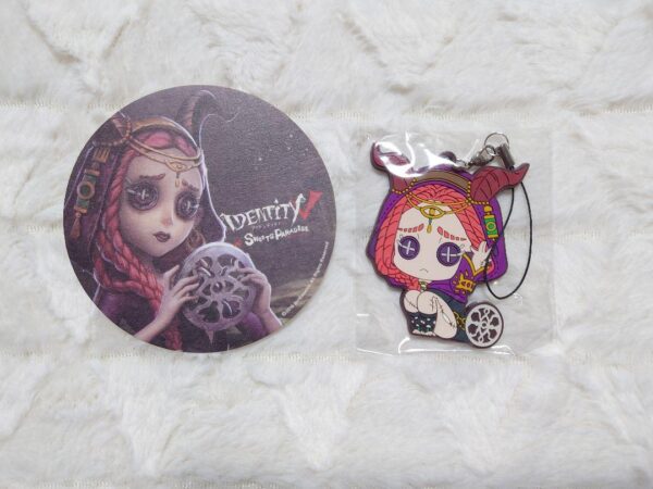 Personality V Identityv Priest Rubber Strap F/S-M501 from japan Rare  Good condi