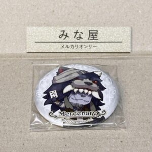 Personality V Stage Anicafe Can Badge Mercenary Nawab F/S-M501 from japan Rare