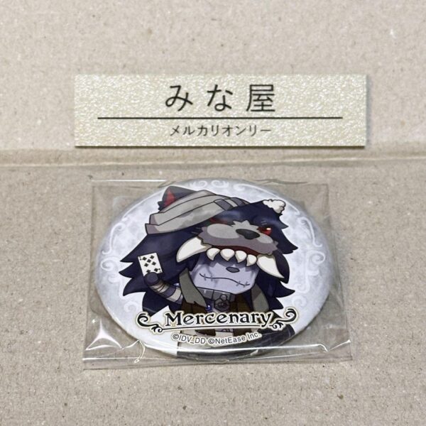 Personality V Stage Anicafe Can Badge Mercenary Nawab F/S-M501 from japan Rare
