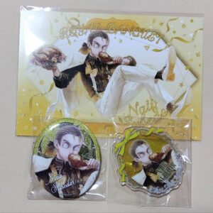 Personality V Mercenary Royal Glitter Can Badge Collection F/S-M501 from japan R