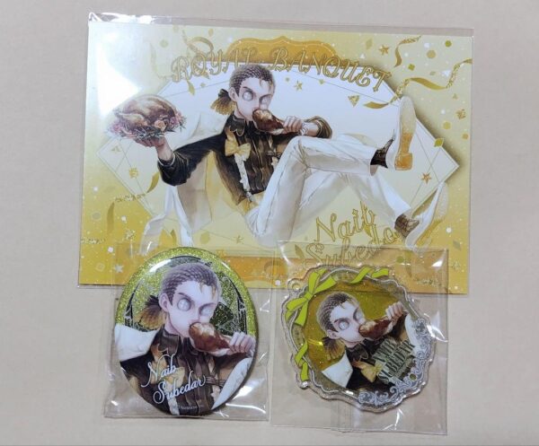 Personality V Mercenary Royal Glitter Can Badge Collection F/S-M501 from japan R