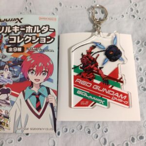 Red Gundam Acrylic Keychain Collection Atre Akihabara Zeke Axe F/S-M503 from jap