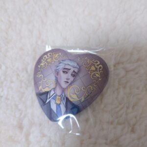 Personality 5 Sweet Paradise Heart Can Badge Hermit F/S-M501 from japan Rare  Go