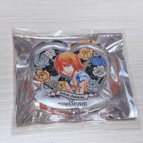 Yowamushi Pedal Sway Acrylic Block Ashikiba Takuto F/S-M501 from japan Rare  Goo