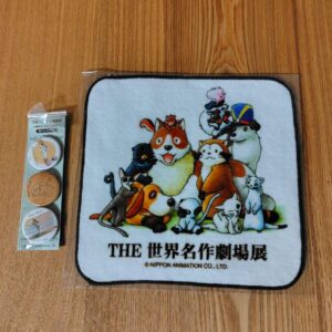 World Masterpiece Theater - Set Of Can Badges And Handkerchiefs F/S-M501 from ja