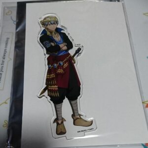 Yowamushi Pedal Collaboration Cafe Honpo Acrylic Stand Kuroda F/S-M501 from japa