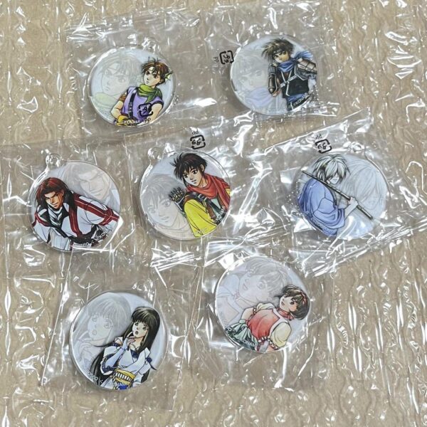 Fantasy Suikoden Gashapon Acrylic Charm F/S-M503 from japan Rare  Good condition