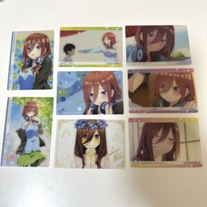 The Quintessential Quintuplets Nakano Miku 8-Piece Set Wafer Card F/S-M501 from