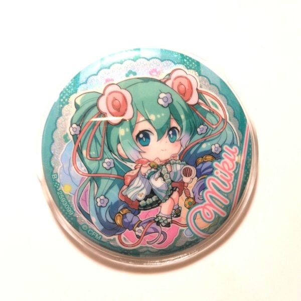 Magical Mirai 2021 Hatsune Miku Can Badge F/S-M501 from japan Rare  Good conditi