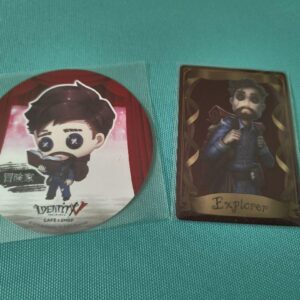 5Th Personality Adventurer Coaster Card F/S-M501 from japan Rare  Good condition