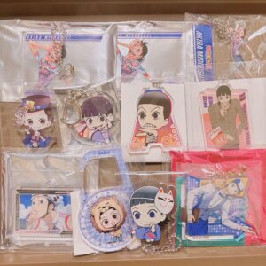 Yowamushi Pedal Yowa Midosuji Sho Acrylic Set F/S-M501 from japan Rare  Good con