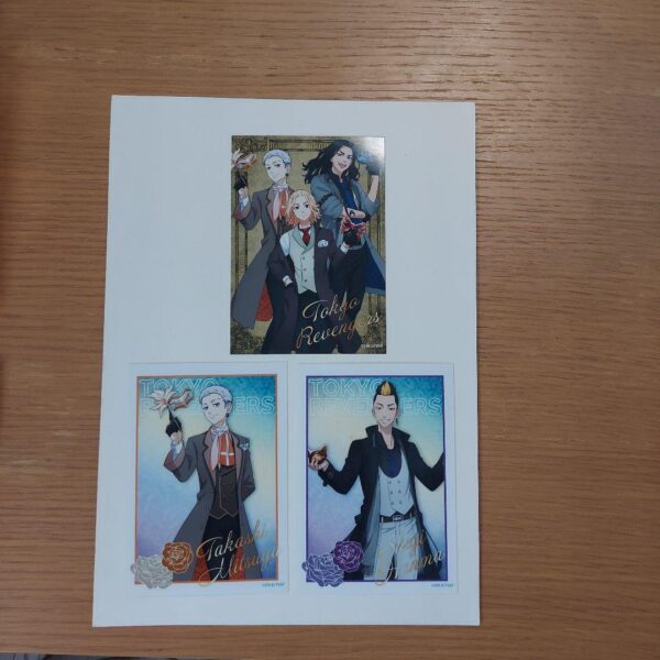 Tokyo Revengers With A Bite Bromide Masquerade Set 3 F/S-M501 from japan Rare  G