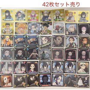 Demon Slayer: Kimetsu No Yaiba 42 Pieces Set Wafer Seal Retsuden F/S-M501 from j
