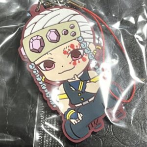 Ok Demon Slayer: Kimetsu No Yaiba Uzui Tengen Rubber Keychainday F/S-M501 from j
