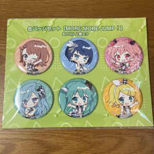 Project Seka Momojan Can Badge Set F/S-M501 from japan Rare  Good condition