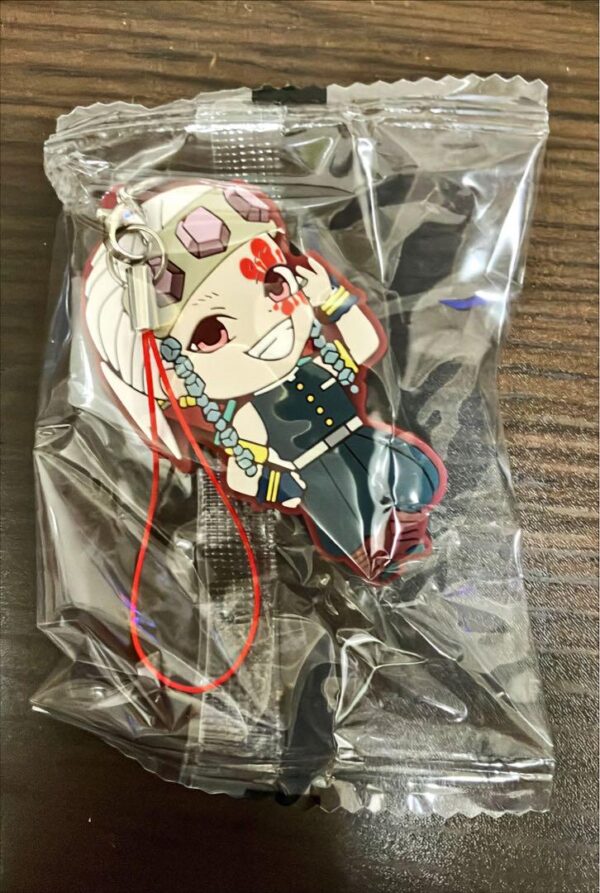 Rubber Keychain Uzui Tengen F/S-M501 from japan Rare  Good condition