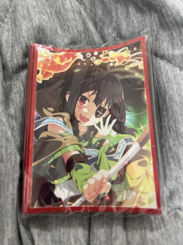 Megumin Spiritual User Sleeve Konosuba Yu-Gi-Oh F/S-M503 from japan Rare  Good c