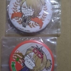 Forbidden Live Radio Minoru Can Badge Batchikoi General F/S-M501 from japan Rare