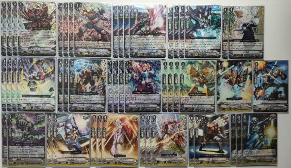V-Stan Ashrakaiser Ultimate Riser Deck 50 Cards F/S-M503 from japan Rare  Good c