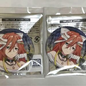 Macross Halloween A3 Valkyrie Can Badge Dark Kaname F/S-M501 from japan Rare  Go