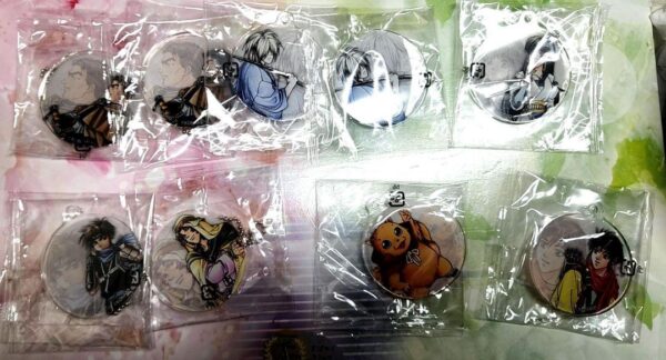 Fantasy Suikoden Ii Acrylic Charm 25Th Selection Set Of 9 F/S-M501 from japan Ra