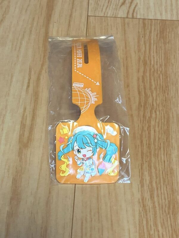 Hatsune Miku Aso And Magical Mirai 2024 Prize B Luggage Tag F/S-M501 from japan