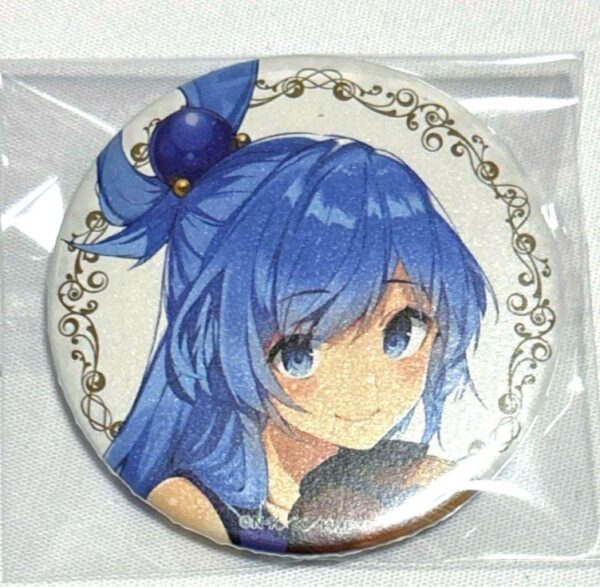 Blessings On This Wonderful World Concert Aqua Can Badge F/S-M503 from japan Rar
