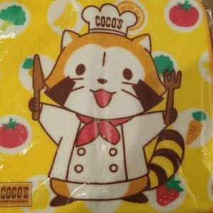Cocos Rascal Hand Towel F/S-M501 from japan Rare  Good condition