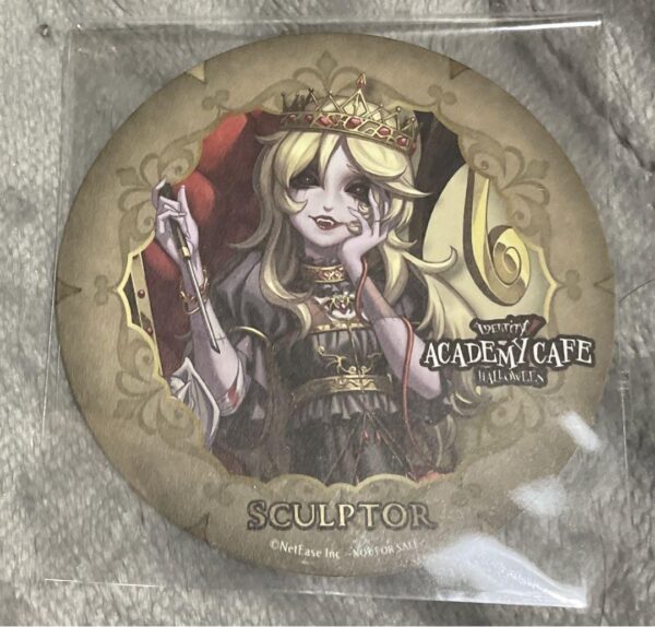 Personality V Identityv Sculptor Galatea Coaster F/S-M501 from japan Rare  Good