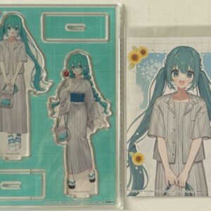 Hatsune Miku Earth Music Ecology Acrylic Stand F/S-M501 from japan Rare  Good co