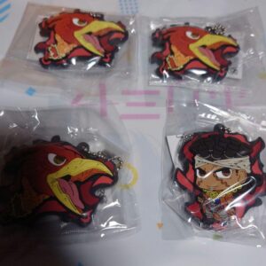 Jojo'S Bizarre Adventure Rubber Strap Gacha Vdur Magicians Red F/S-M503 from jap